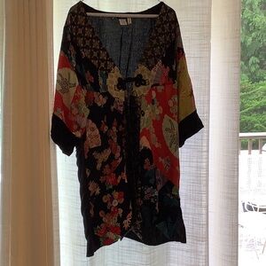 Women's Multicolor Kimono Top